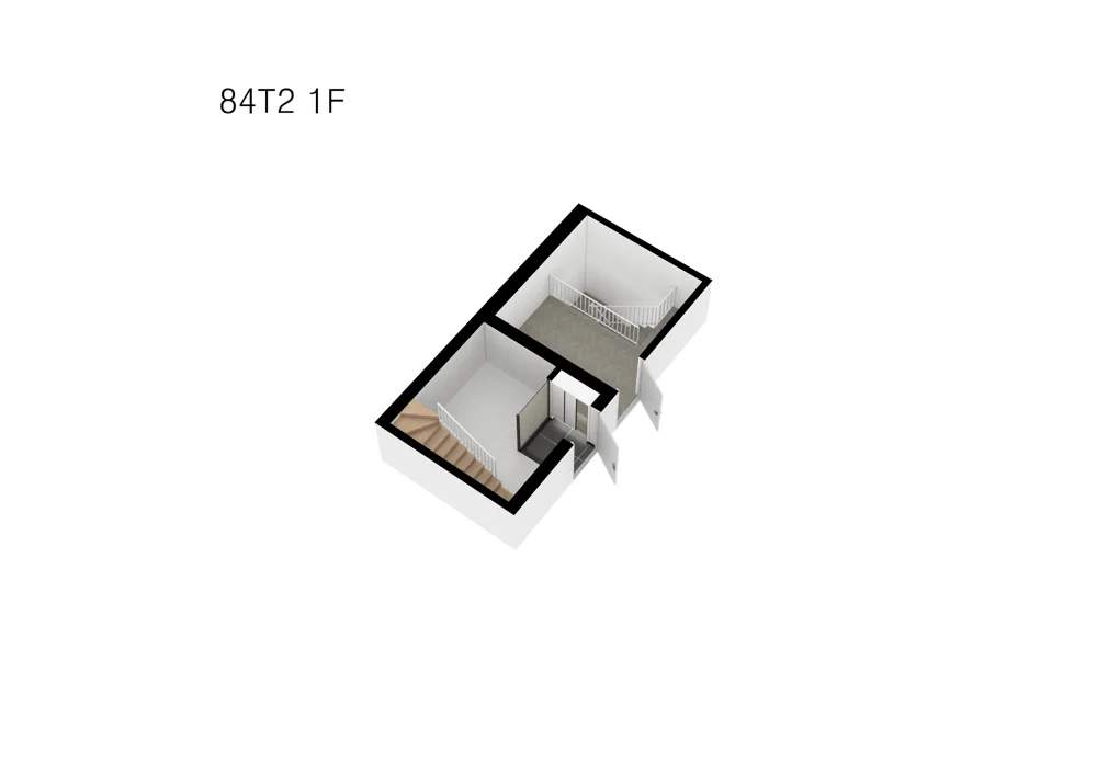 84T2 1층 입체도